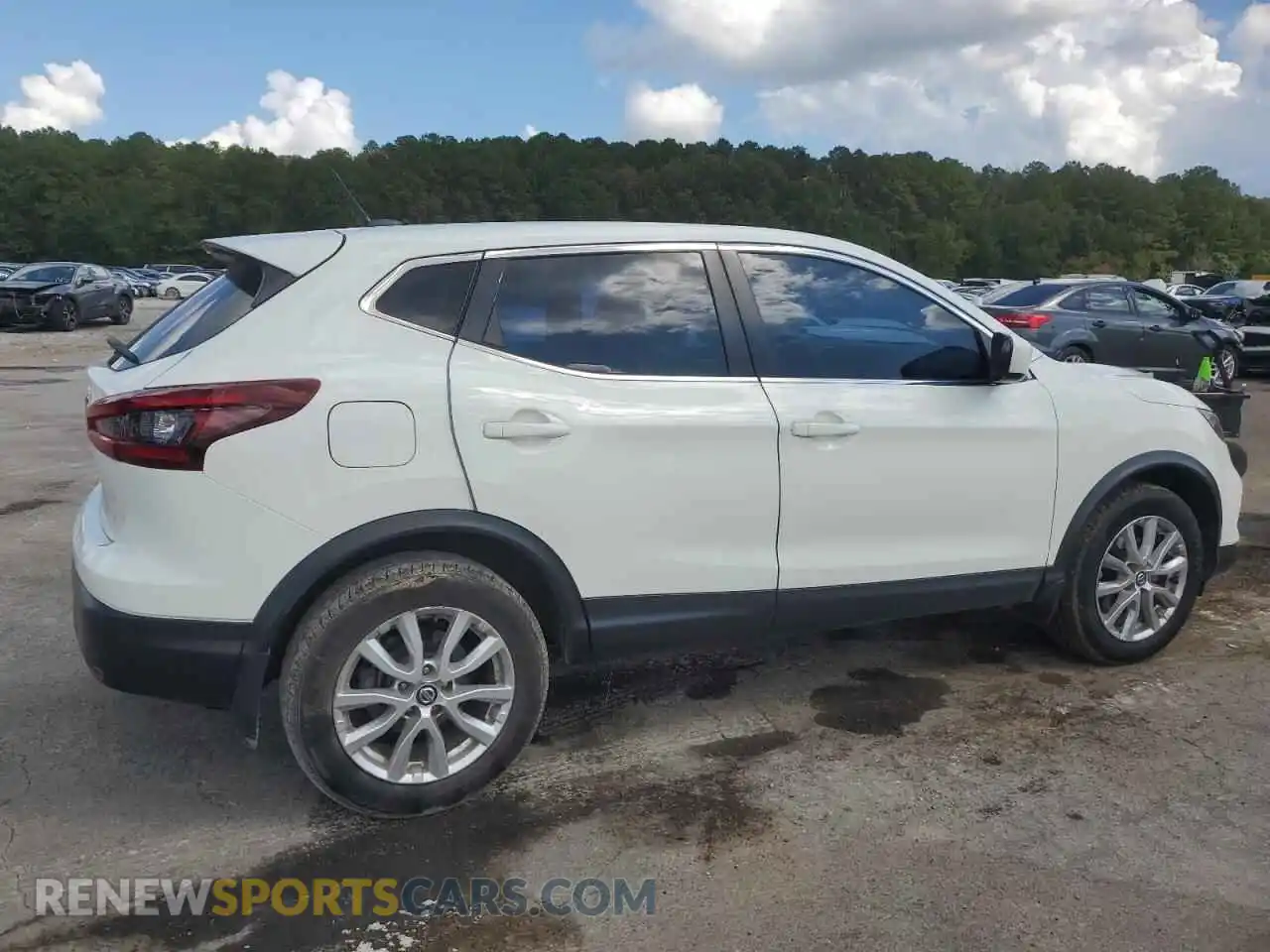 3 Photograph of a damaged car JN1BJ1AV9MW312085 NISSAN ROGUE 2021