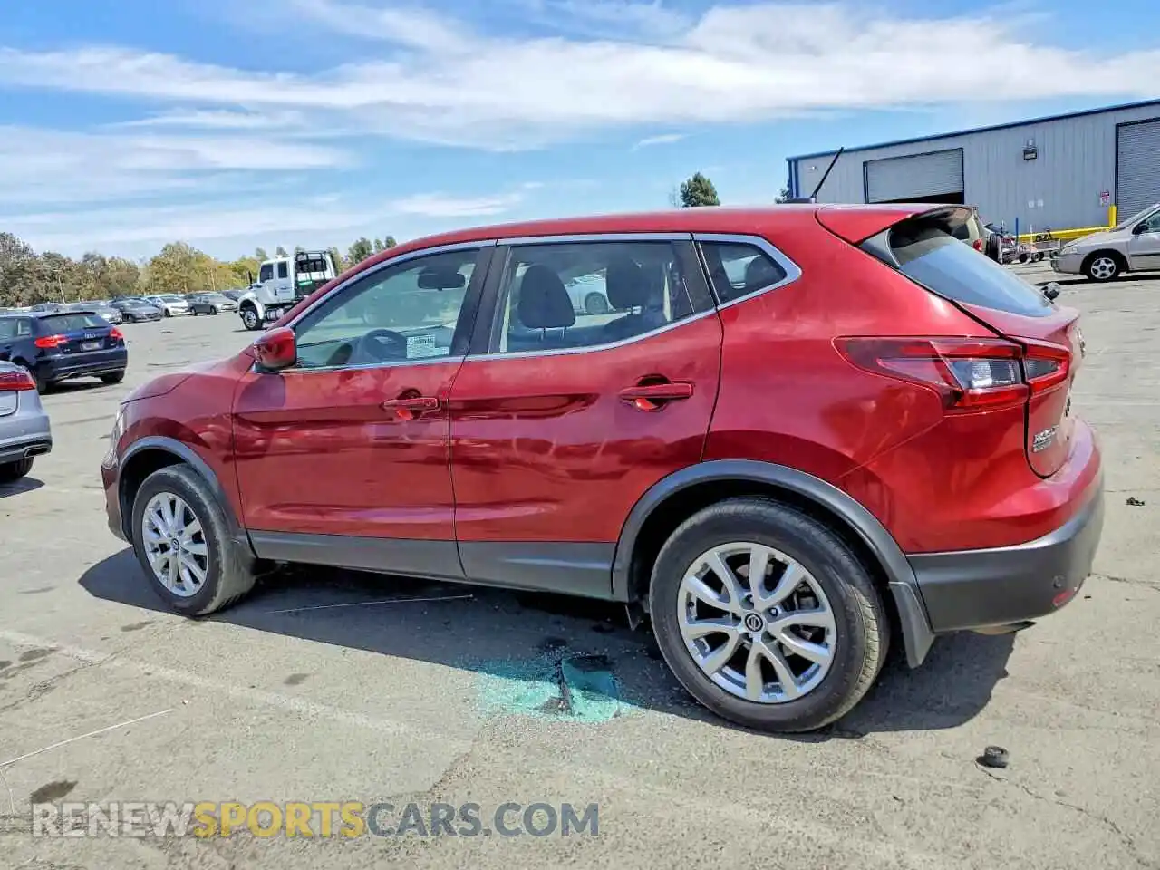 2 Photograph of a damaged car JN1BJ1AV9MW313169 NISSAN ROGUE 2021