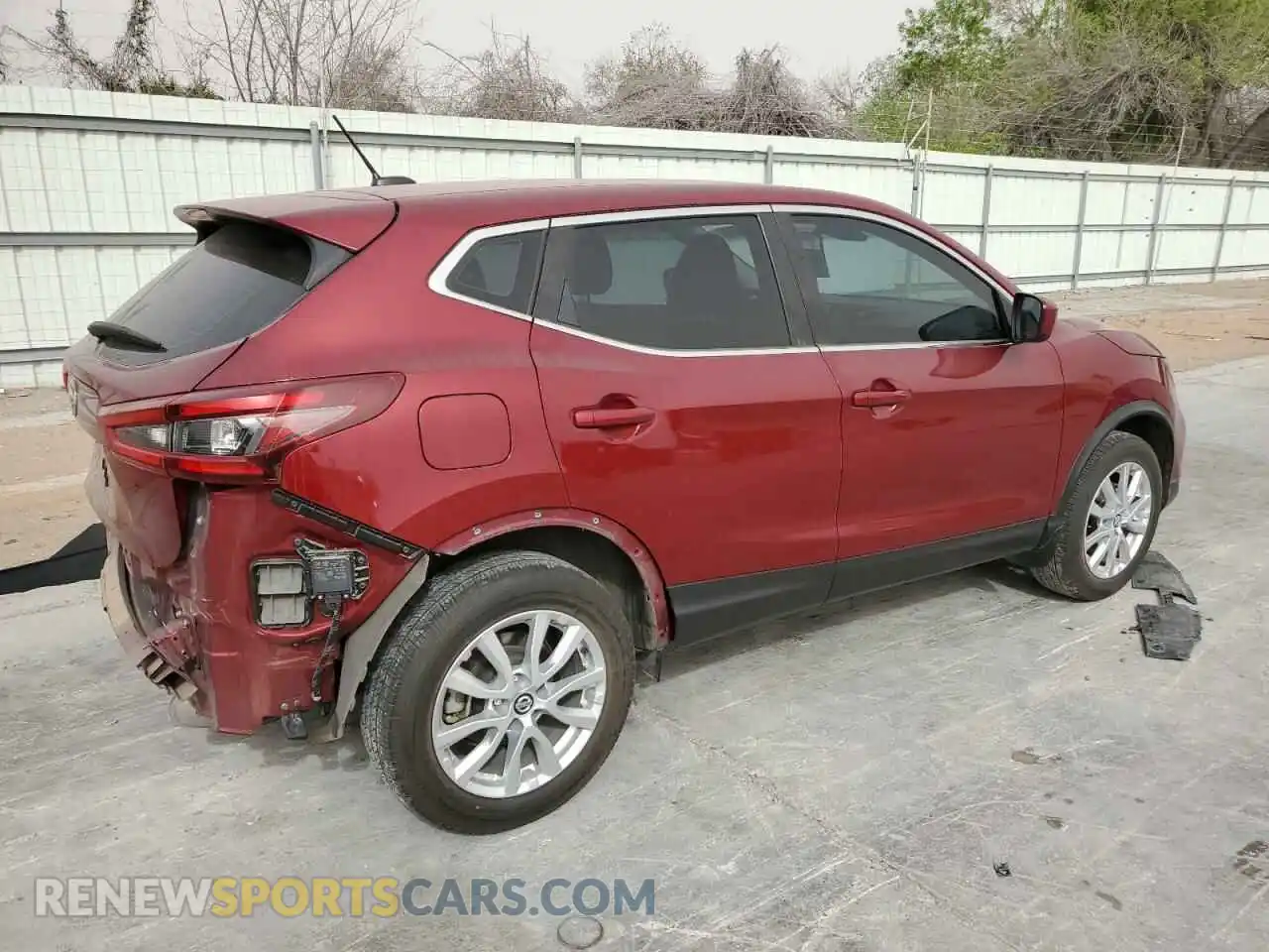 3 Photograph of a damaged car JN1BJ1AV9MW318467 NISSAN ROGUE 2021