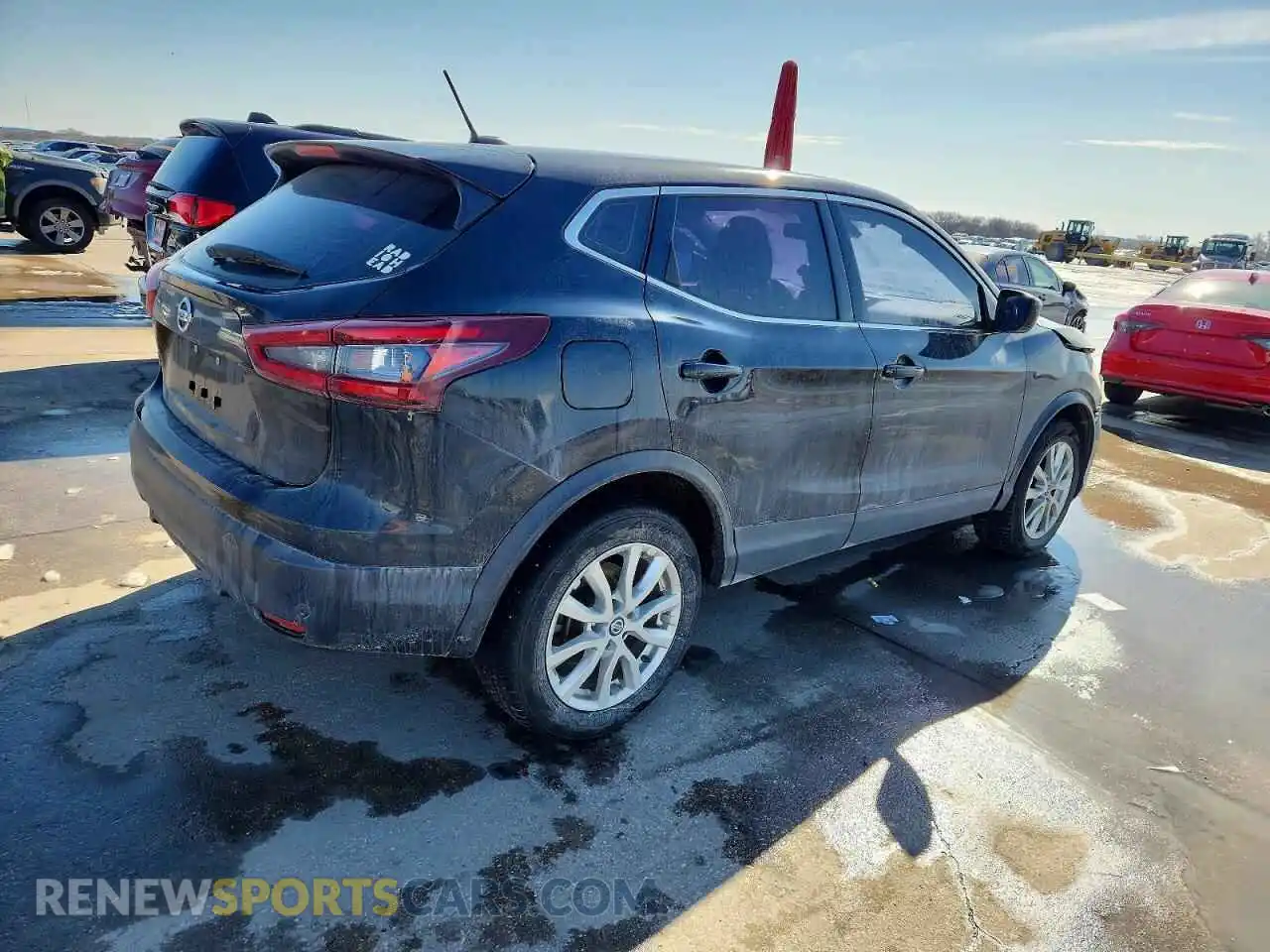 3 Фотография поврежденного автомобиля JN1BJ1AV9MW563852 NISSAN ROGUE 2021