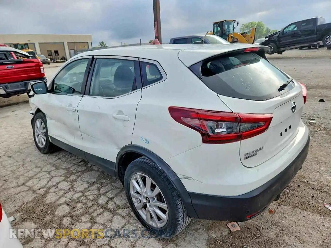 2 fotografías del automóvil dañado JN1BJ1AVXMW300981 NISSAN ROGUE 2021