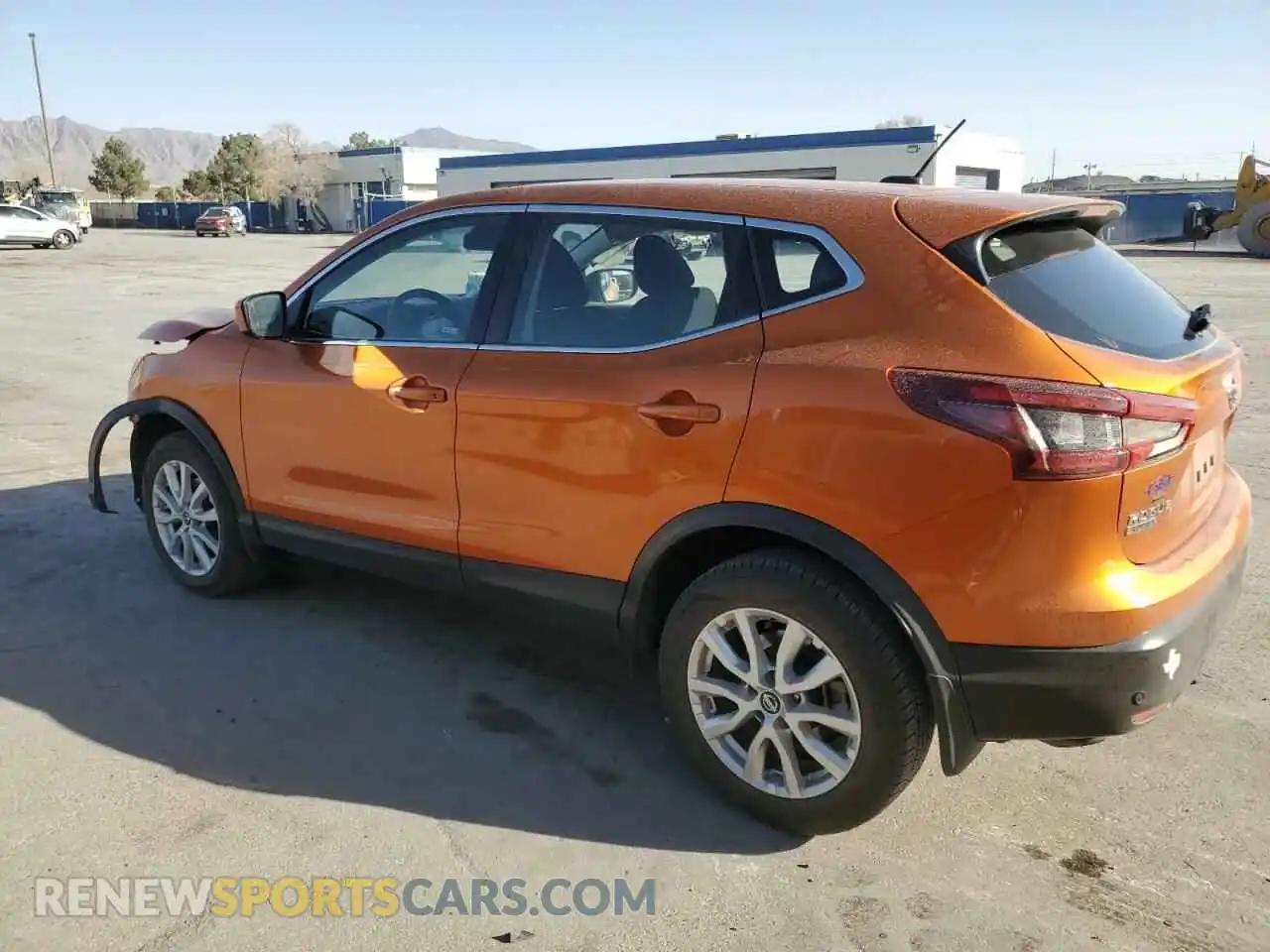 2 Photograph of a damaged car JN1BJ1AVXMW304352 NISSAN ROGUE 2021