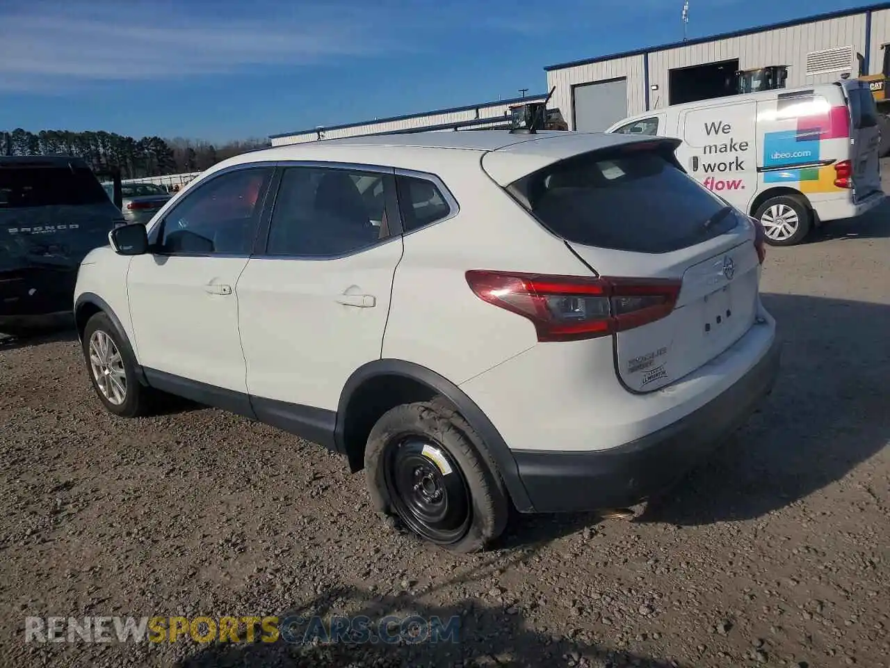 2 Фотография поврежденного автомобиля JN1BJ1AVXMW307977 NISSAN ROGUE 2021