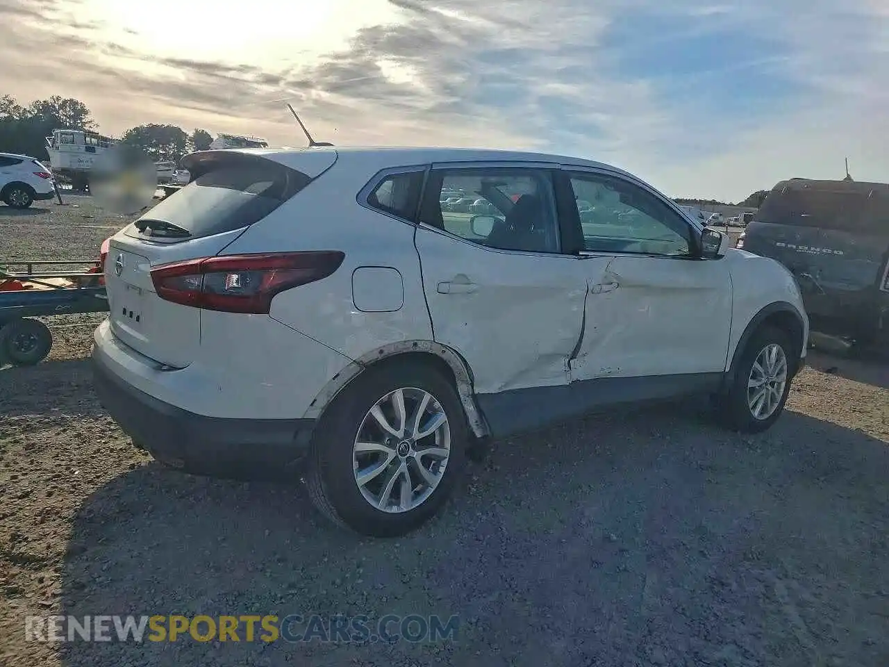 3 Фотография поврежденного автомобиля JN1BJ1AVXMW307977 NISSAN ROGUE 2021