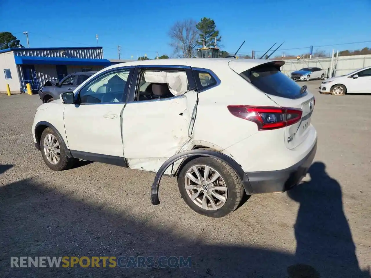 2 Photograph of a damaged car JN1BJ1AVXMW308563 NISSAN ROGUE 2021