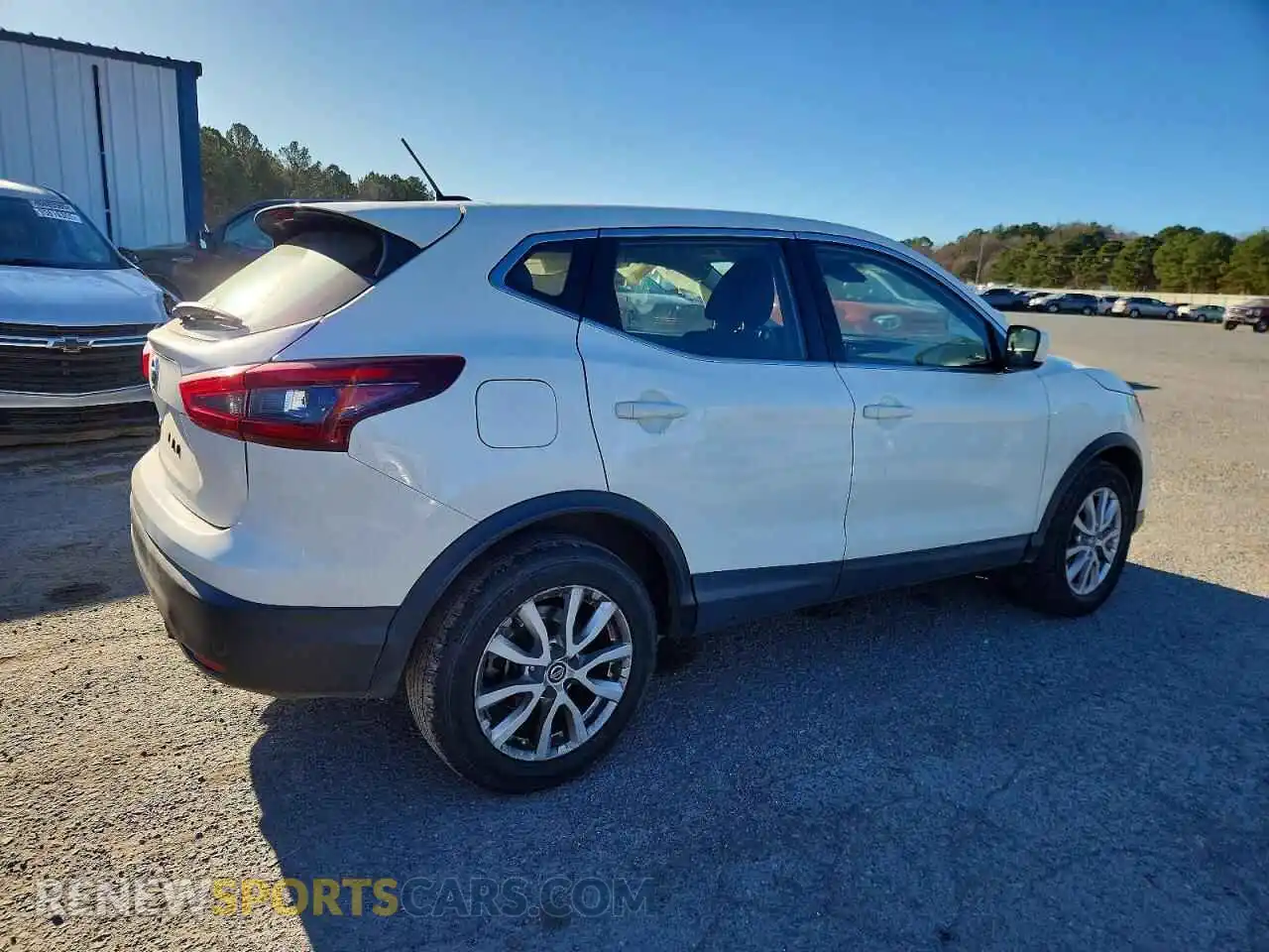 3 Photograph of a damaged car JN1BJ1AVXMW308563 NISSAN ROGUE 2021
