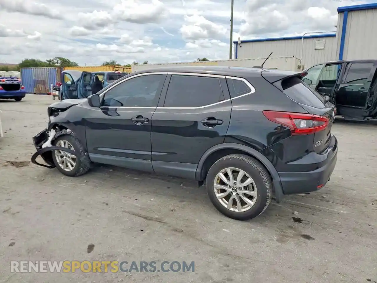 2 Photograph of a damaged car JN1BJ1AVXMW314377 NISSAN ROGUE 2021