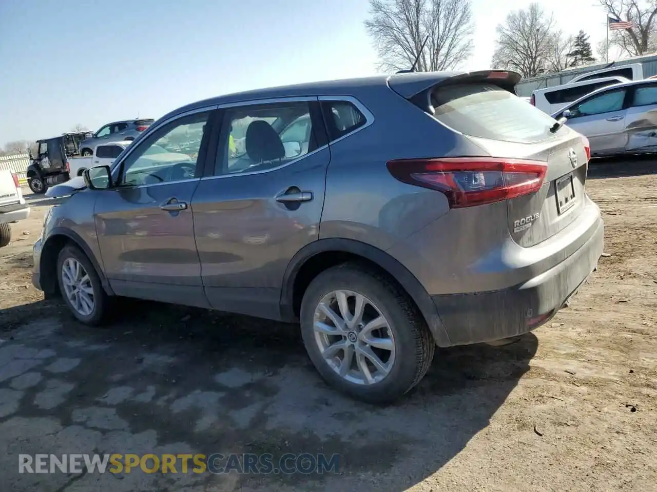2 Фотография поврежденного автомобиля JN1BJ1AVXMW561740 NISSAN ROGUE 2021