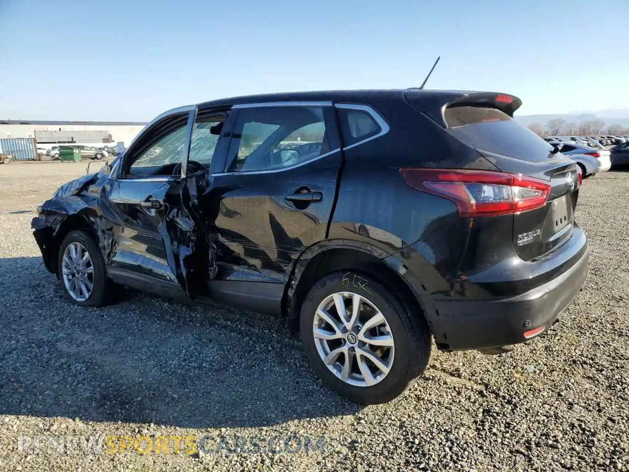 2 fotografías del automóvil dañado JN1BJ1AVXMW562807 NISSAN ROGUE 2021
