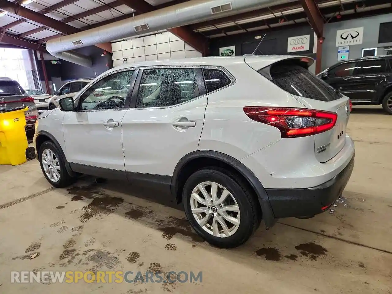 2 Photograph of a damaged car JN1BJ1AVXMW563360 NISSAN ROGUE 2021