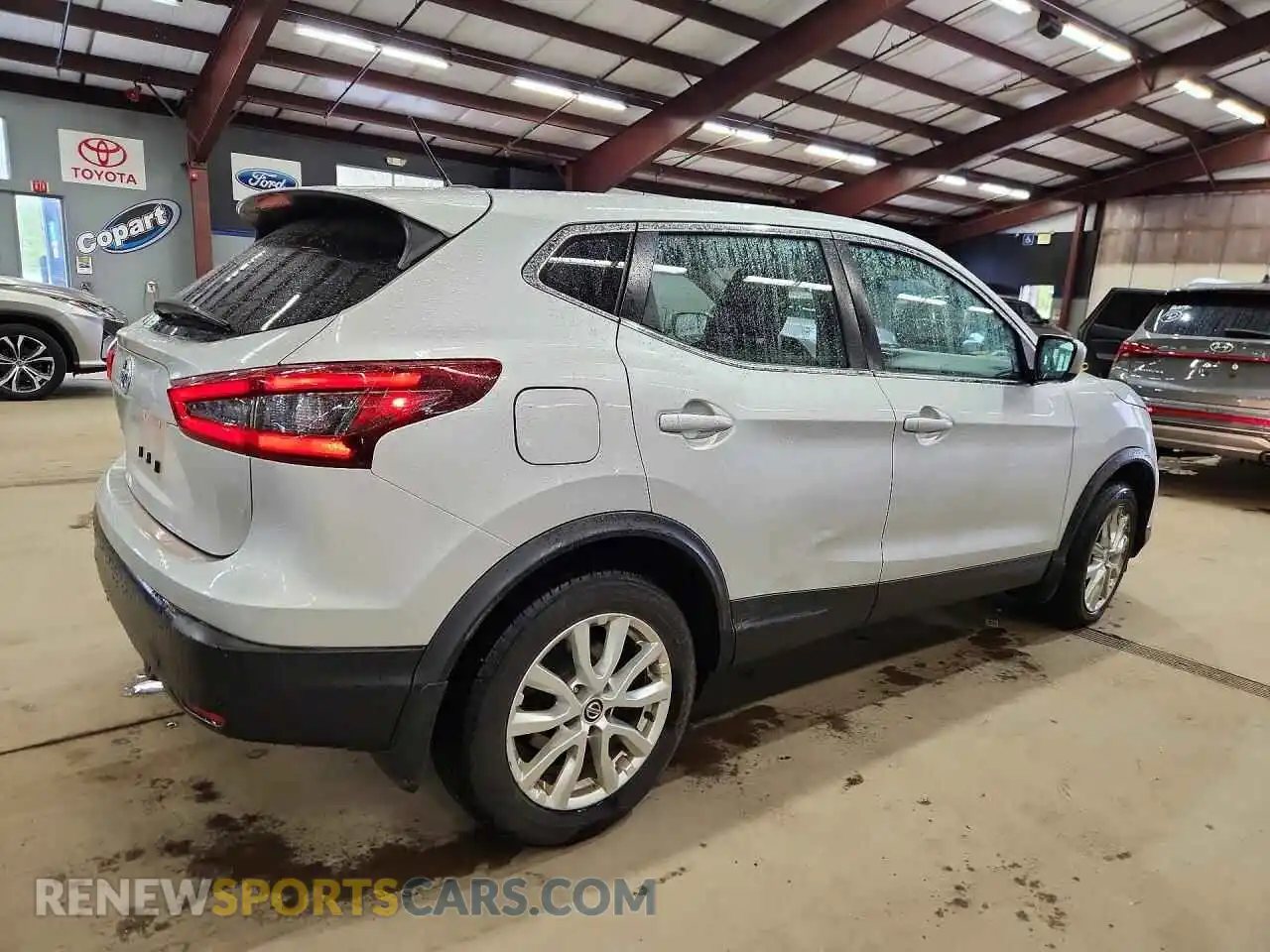 3 Photograph of a damaged car JN1BJ1AVXMW563360 NISSAN ROGUE 2021
