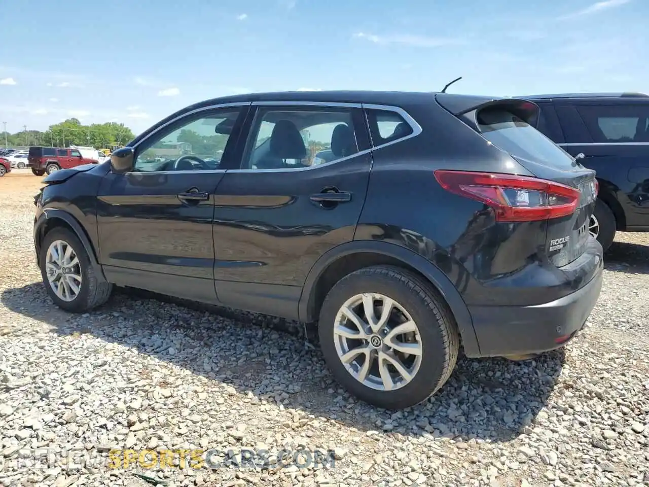 2 Photograph of a damaged car JN1BJ1AVXMW563908 NISSAN ROGUE 2021