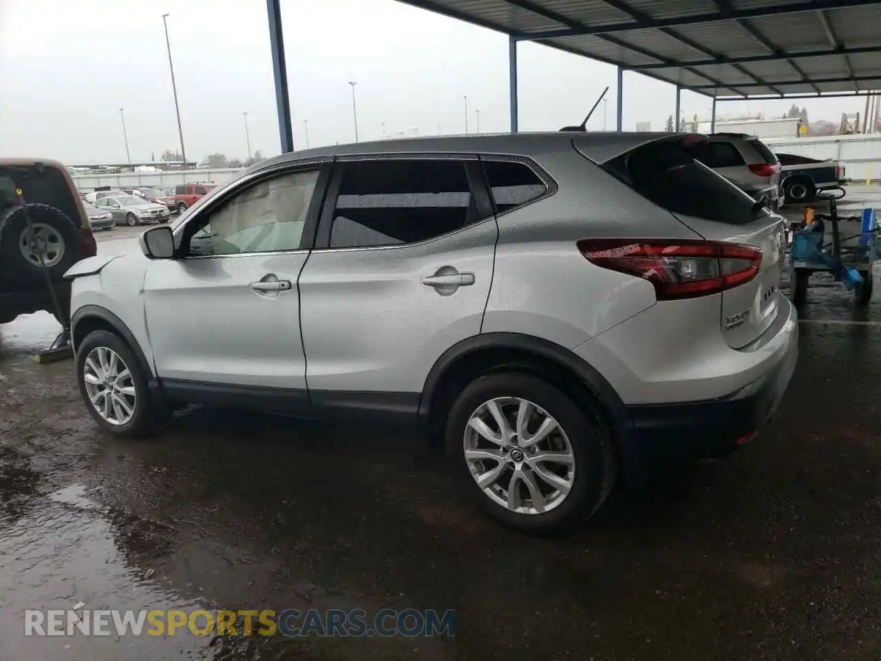 2 Photograph of a damaged car JN1BJ1AVXMW567022 NISSAN ROGUE 2021