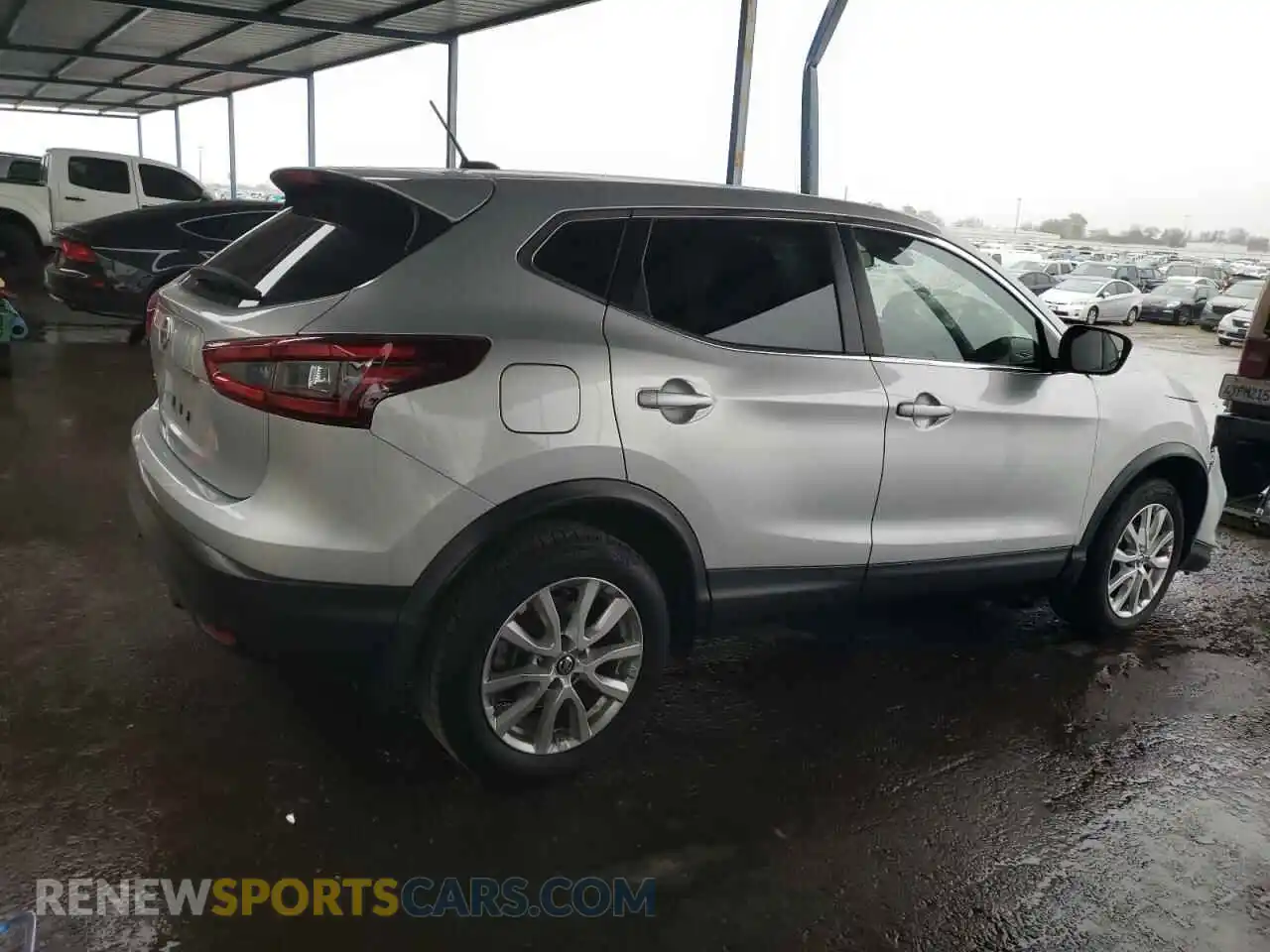 3 Photograph of a damaged car JN1BJ1AVXMW567022 NISSAN ROGUE 2021