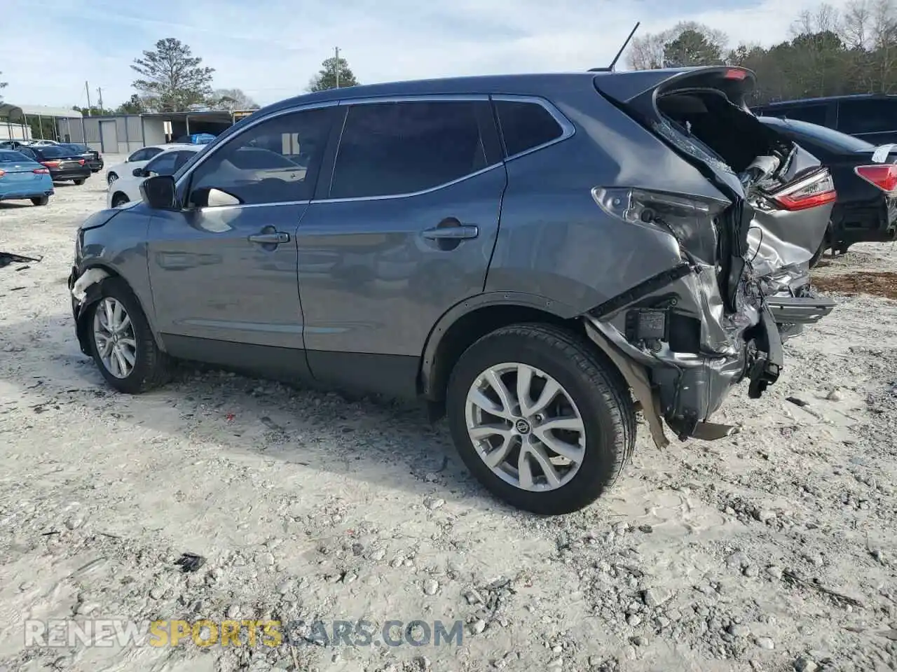 2 Photograph of a damaged car JN1BJ1AVXMW572902 NISSAN ROGUE 2021