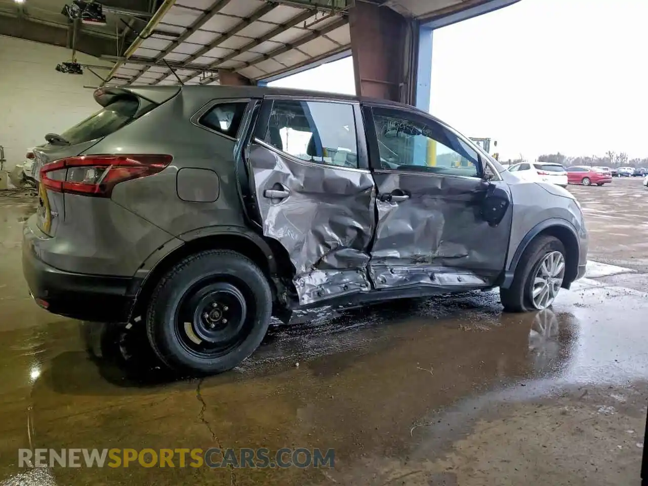 3 Фотография поврежденного автомобиля JN1BJ1AW0MW420801 NISSAN ROGUE 2021