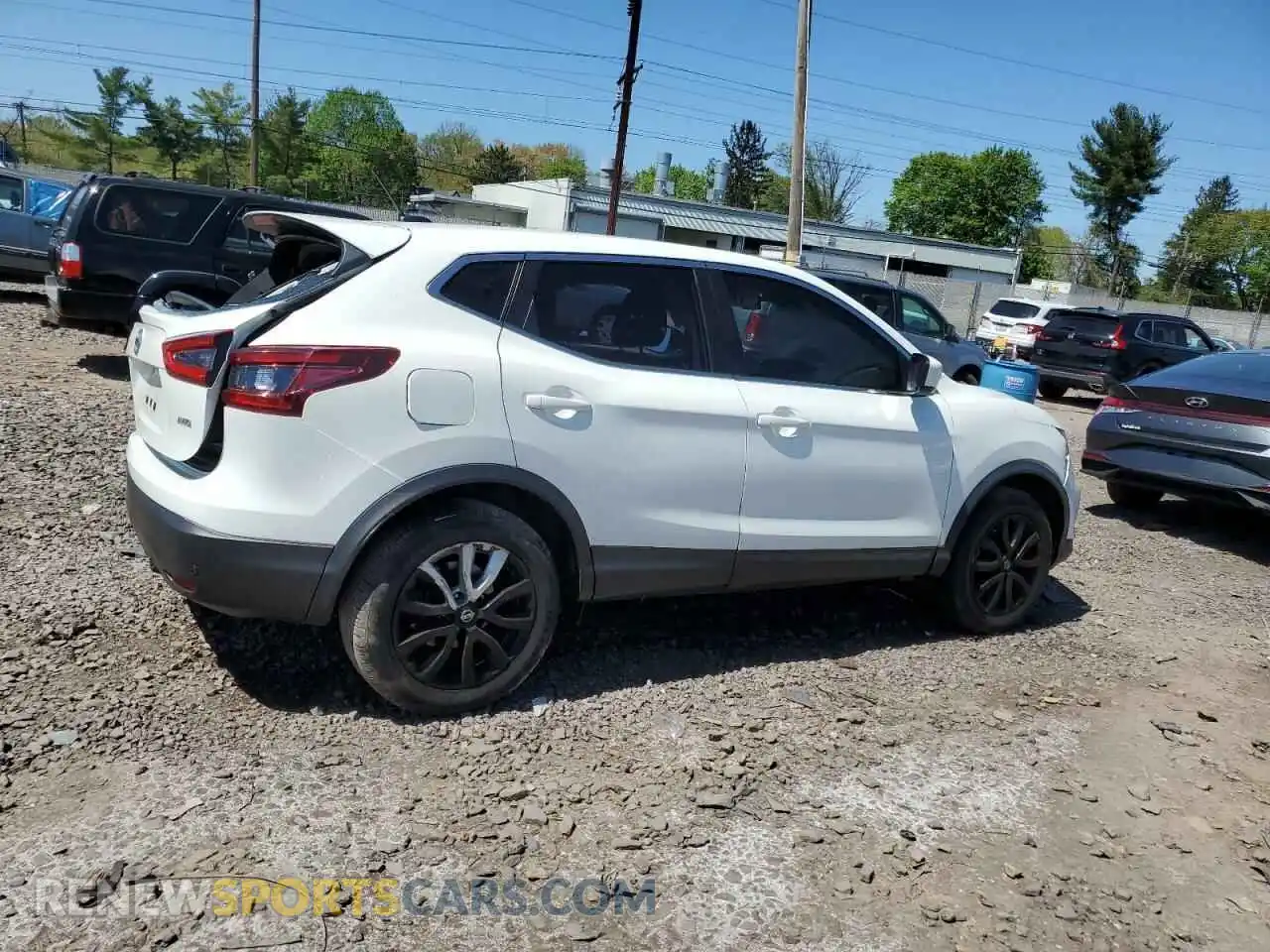 3 Фотография поврежденного автомобиля JN1BJ1AW0MW421222 NISSAN ROGUE 2021