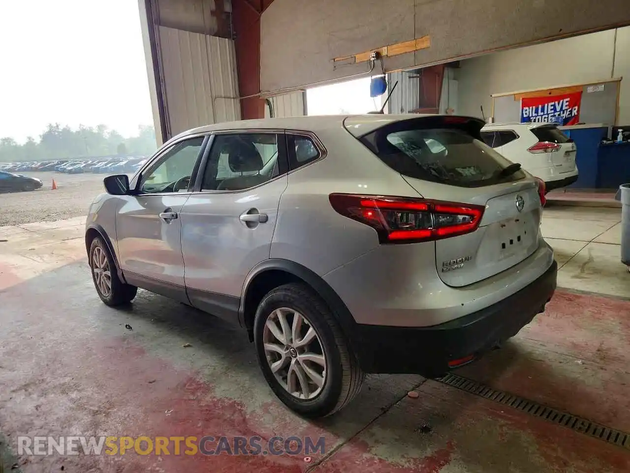 2 Photograph of a damaged car JN1BJ1AW0MW423665 NISSAN ROGUE 2021