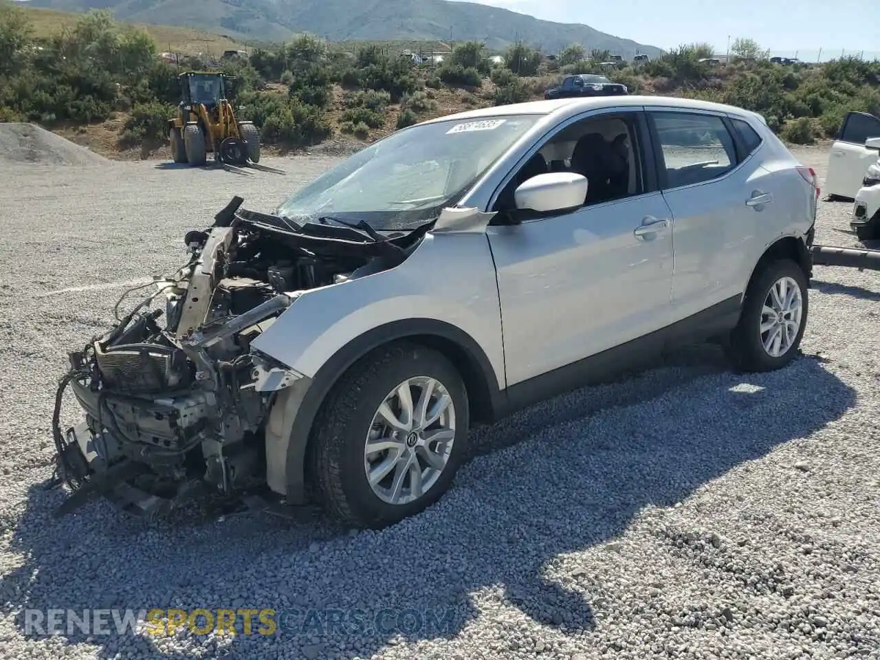 1 Photograph of a damaged car JN1BJ1AW0MW425108 NISSAN ROGUE 2021