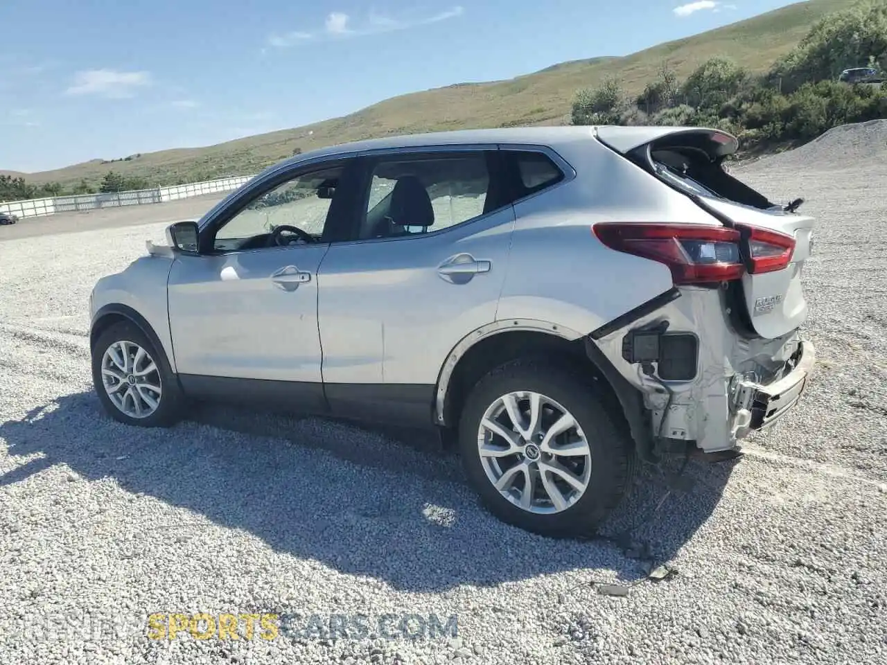 2 Photograph of a damaged car JN1BJ1AW0MW425108 NISSAN ROGUE 2021