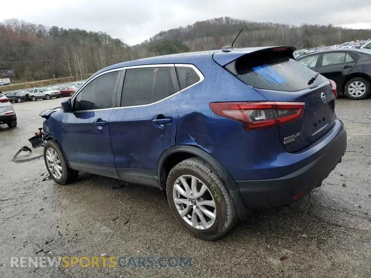 2 Photograph of a damaged car JN1BJ1AW0MW430826 NISSAN ROGUE 2021