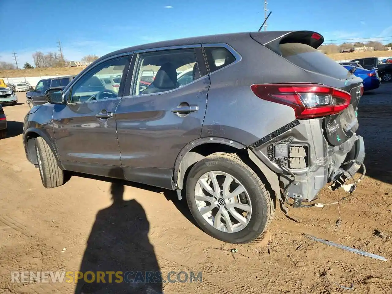 2 Photograph of a damaged car JN1BJ1AW0MW664951 NISSAN ROGUE 2021