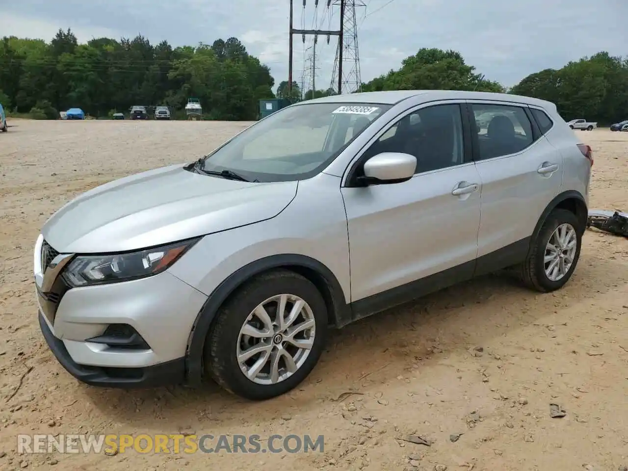 1 Photograph of a damaged car JN1BJ1AW0MW668580 NISSAN ROGUE 2021