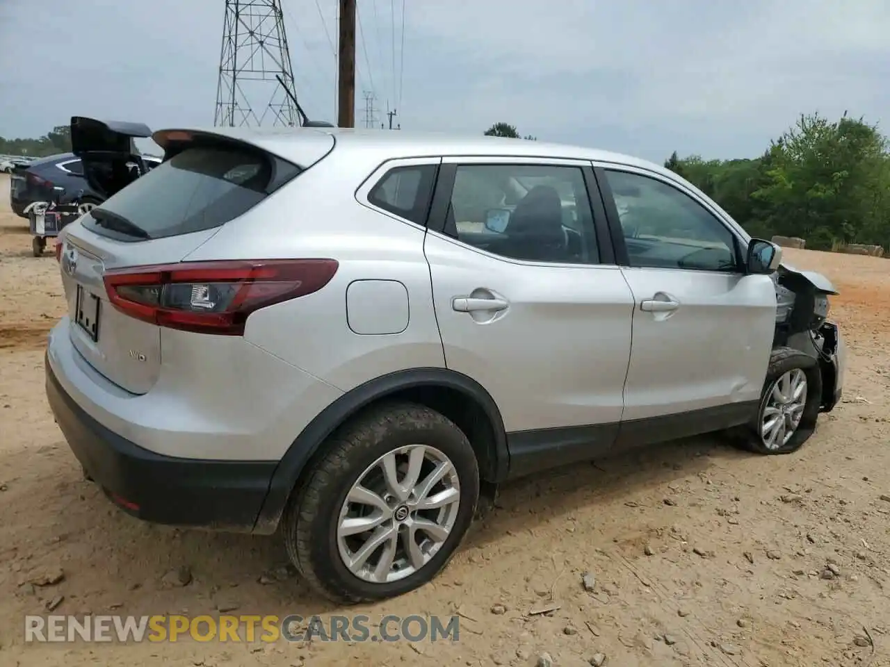 3 Photograph of a damaged car JN1BJ1AW0MW668580 NISSAN ROGUE 2021