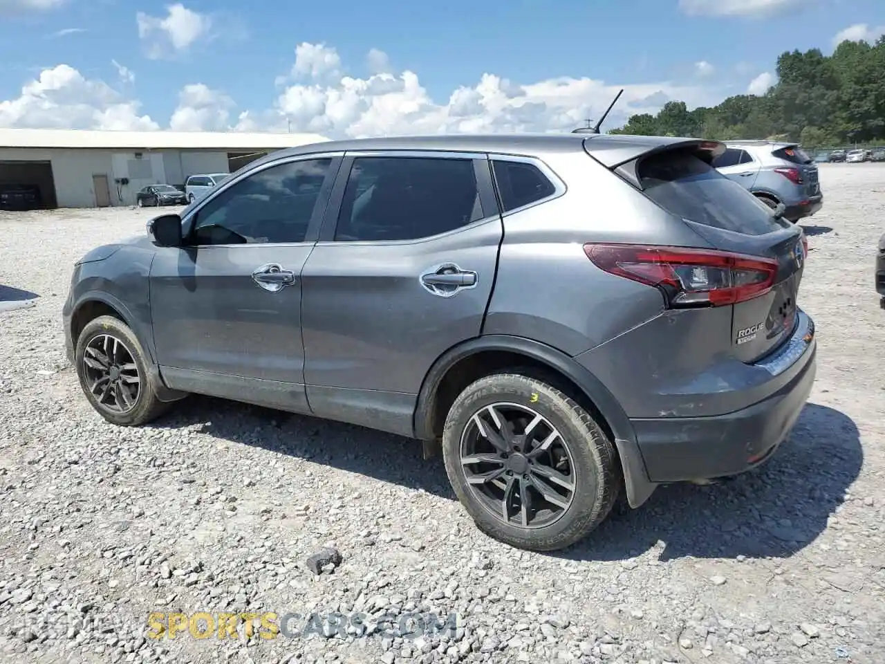 2 Photograph of a damaged car JN1BJ1AW0MW670443 NISSAN ROGUE 2021