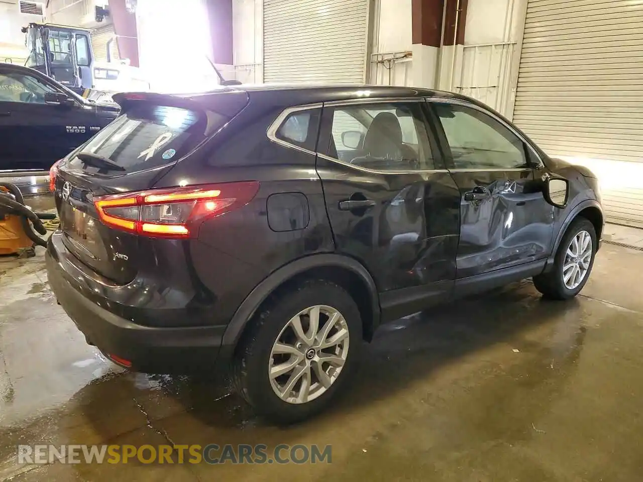 3 Photograph of a damaged car JN1BJ1AW1MW420211 NISSAN ROGUE 2021
