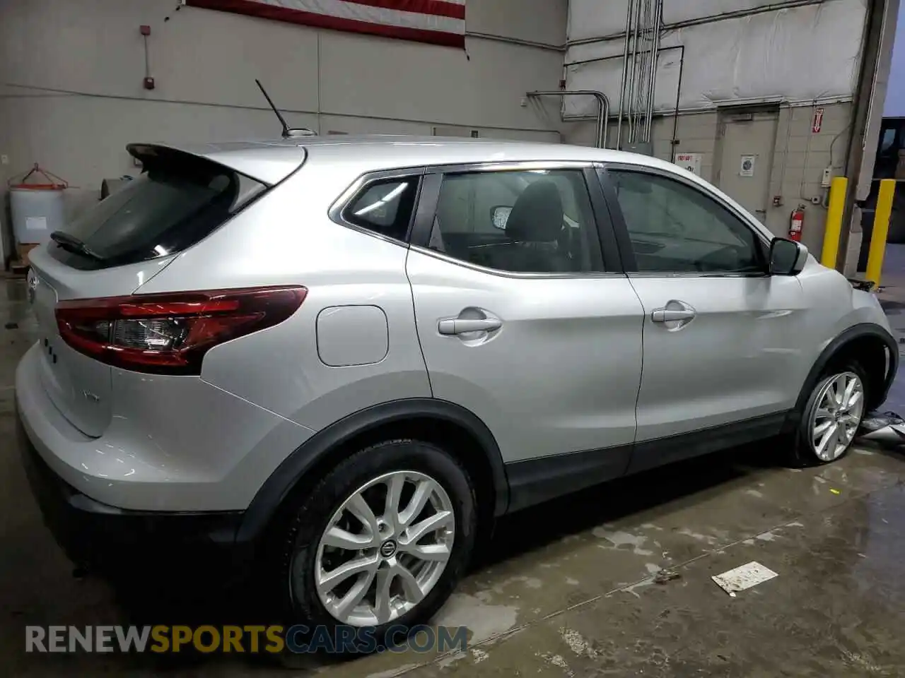3 Photograph of a damaged car JN1BJ1AW1MW425151 NISSAN ROGUE 2021