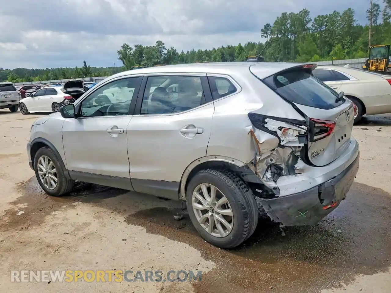 2 Photograph of a damaged car JN1BJ1AW2MW420640 NISSAN ROGUE 2021