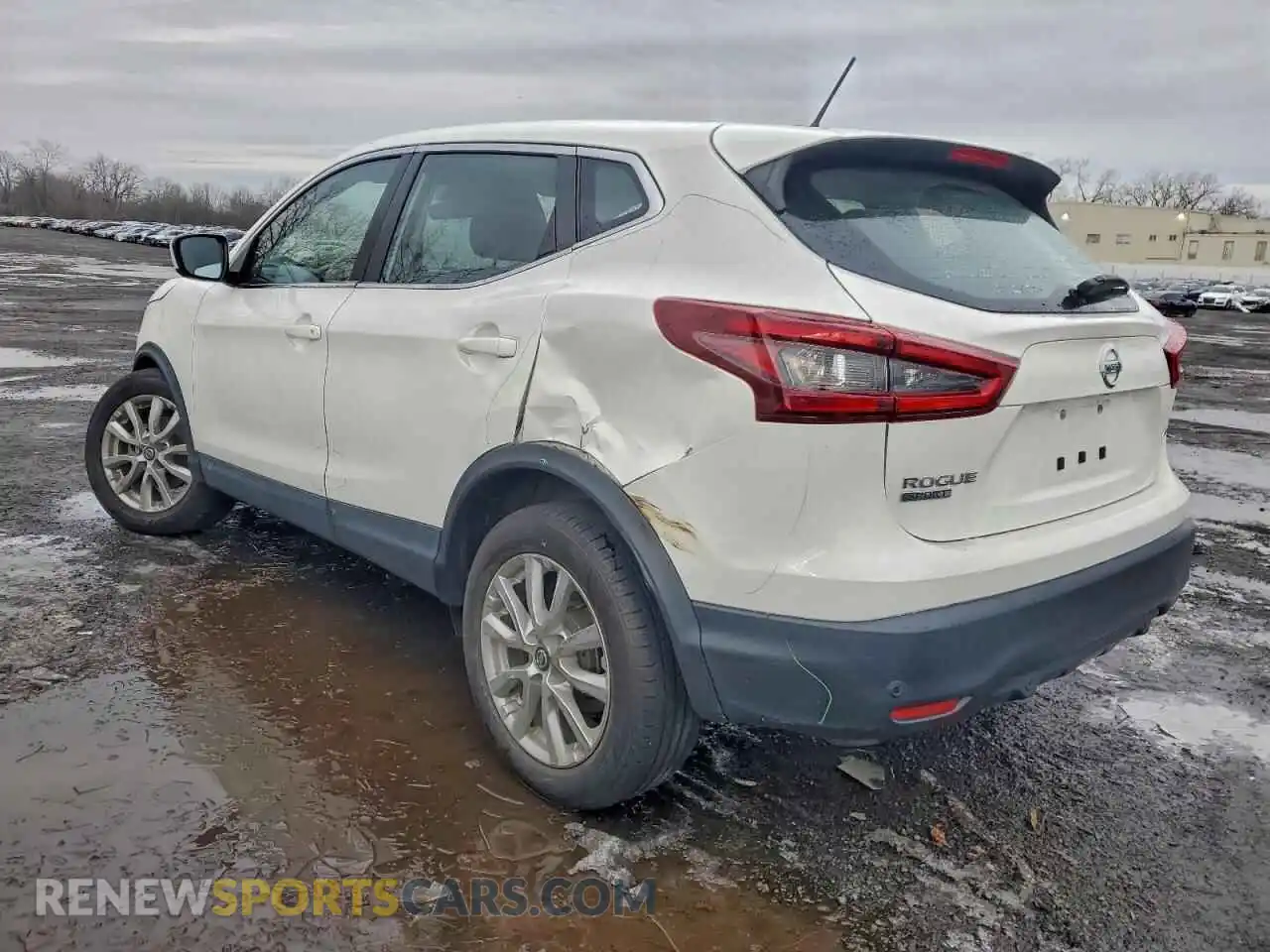 2 Photograph of a damaged car JN1BJ1AW2MW421061 NISSAN ROGUE 2021