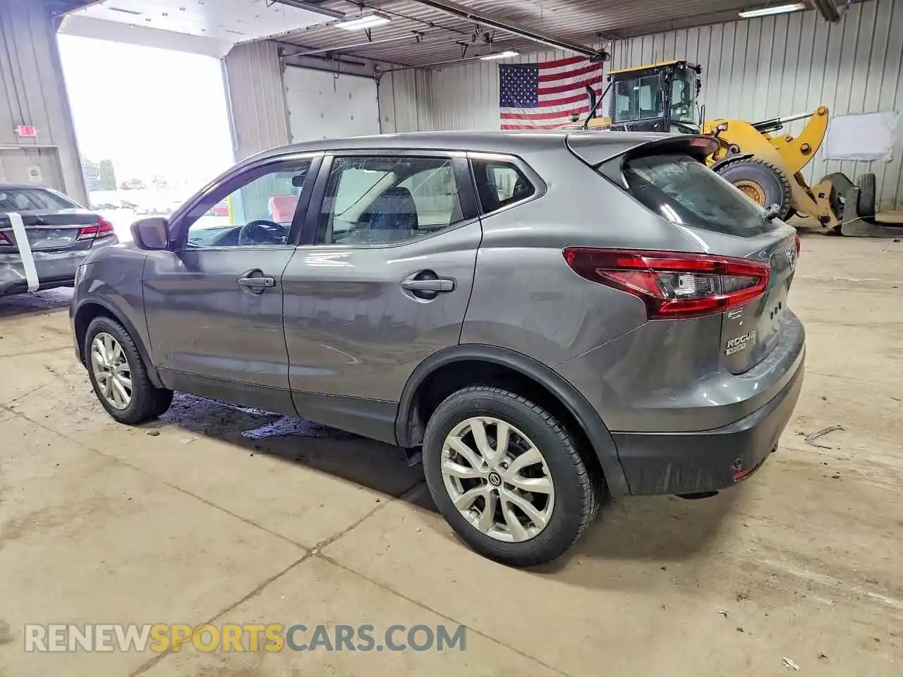 2 Photograph of a damaged car JN1BJ1AW2MW422310 NISSAN ROGUE 2021