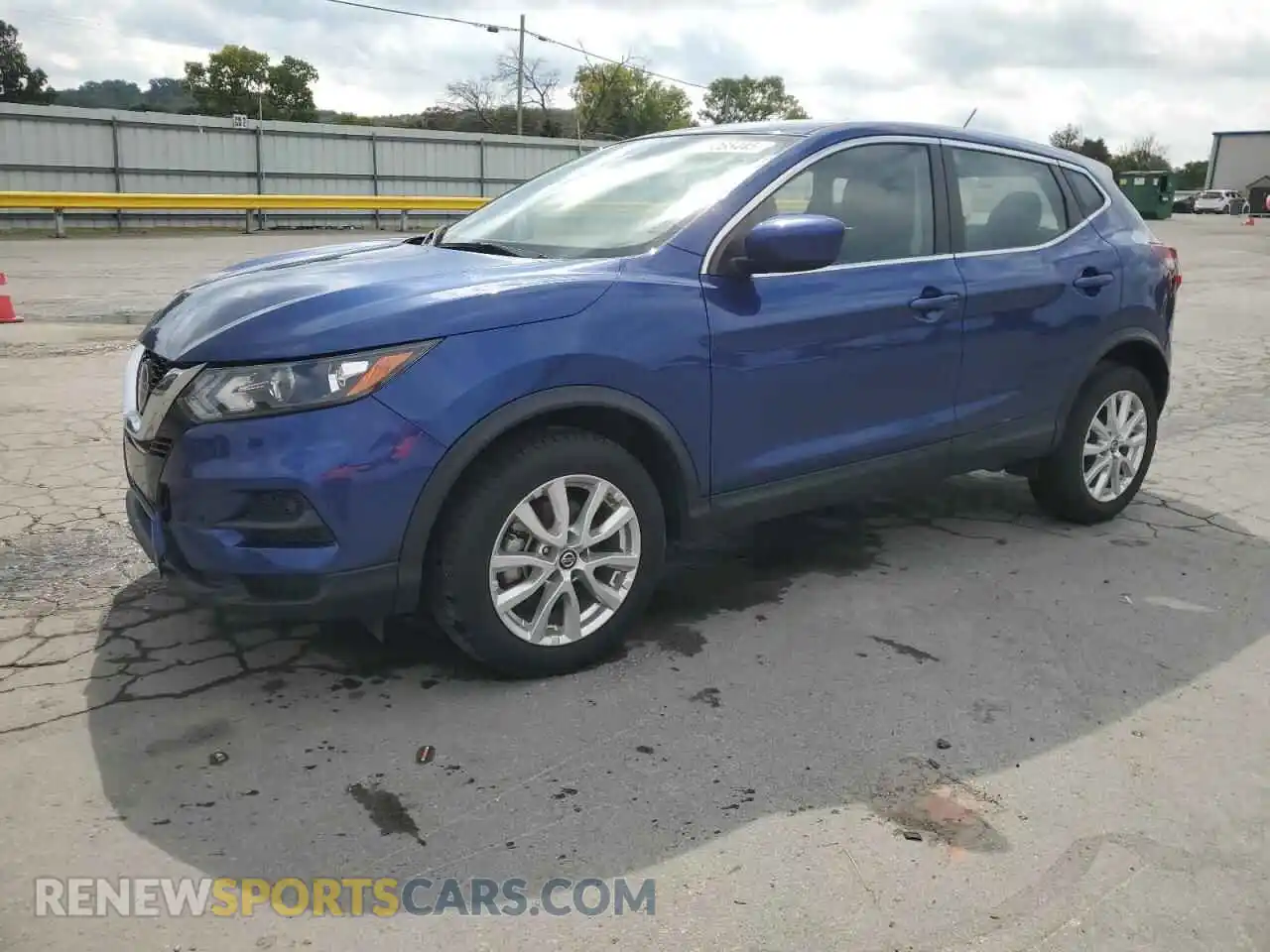 1 Photograph of a damaged car JN1BJ1AW2MW422324 NISSAN ROGUE 2021