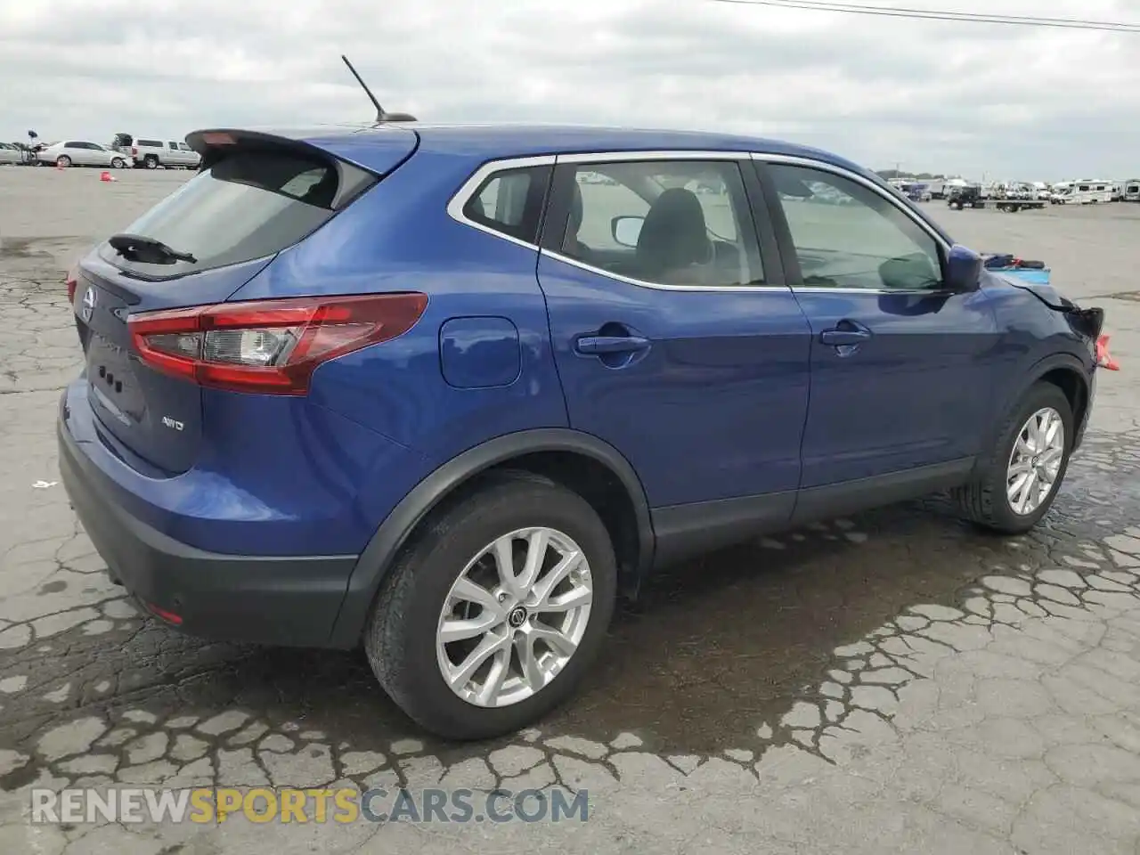 3 Photograph of a damaged car JN1BJ1AW2MW422324 NISSAN ROGUE 2021