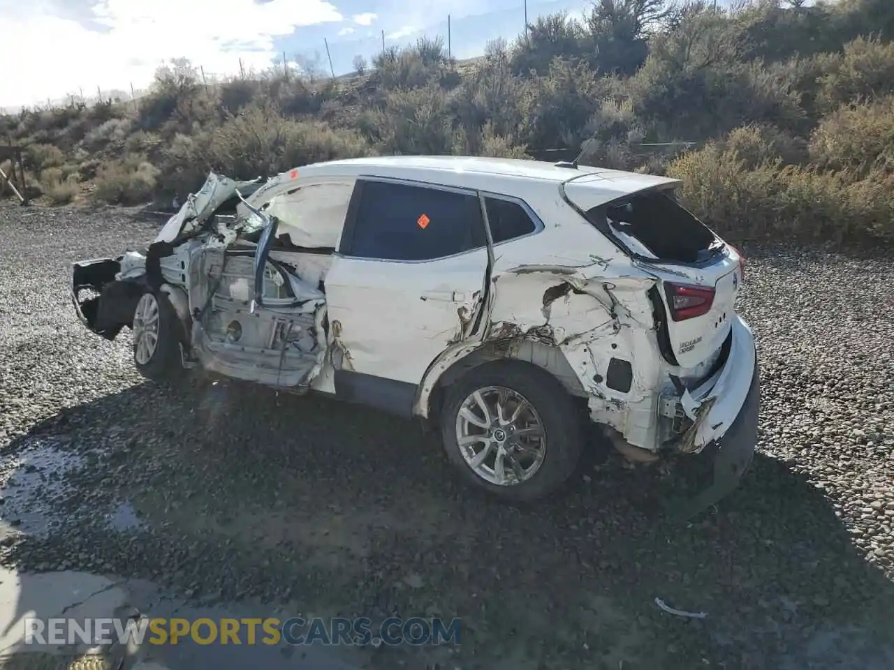 2 Photograph of a damaged car JN1BJ1AW2MW425420 NISSAN ROGUE 2021