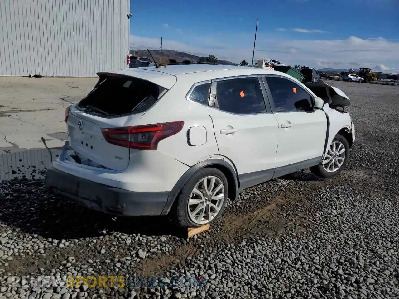 3 Photograph of a damaged car JN1BJ1AW2MW425420 NISSAN ROGUE 2021