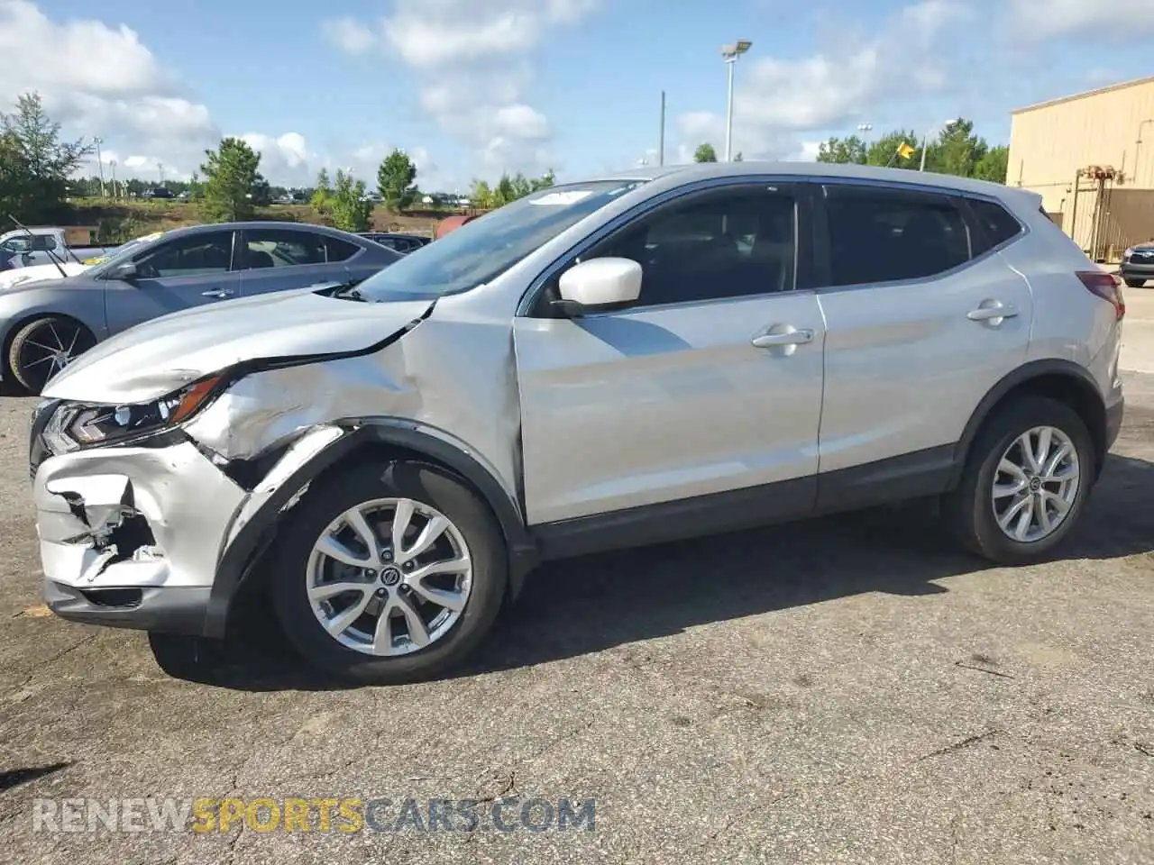 1 Photograph of a damaged car JN1BJ1AW2MW426356 NISSAN ROGUE 2021