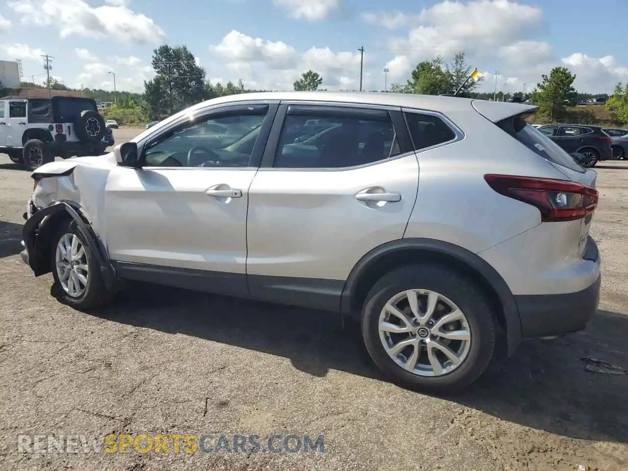 2 Photograph of a damaged car JN1BJ1AW2MW426356 NISSAN ROGUE 2021