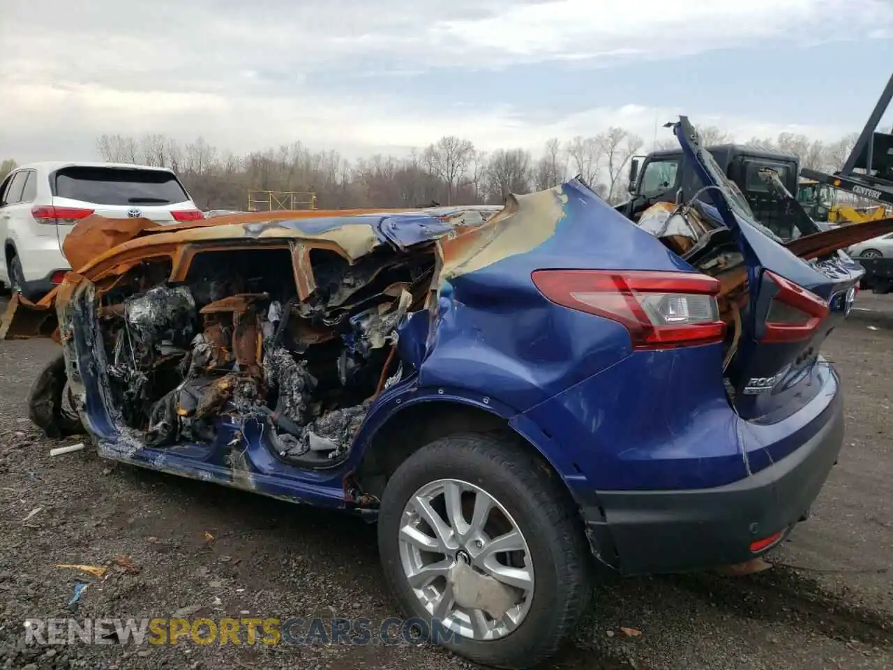 2 Photograph of a damaged car JN1BJ1AW2MW437356 NISSAN ROGUE 2021