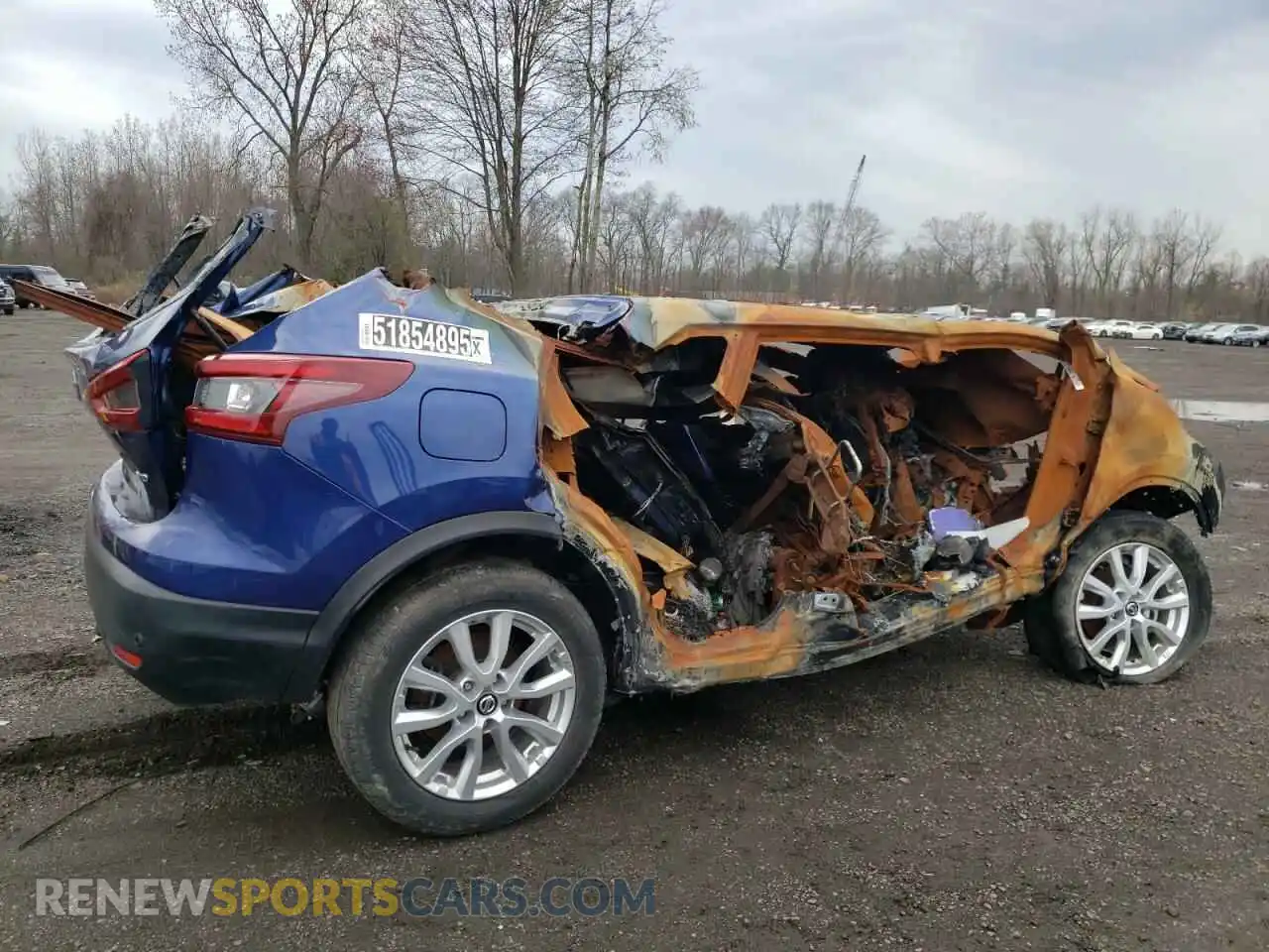 3 Photograph of a damaged car JN1BJ1AW2MW437356 NISSAN ROGUE 2021