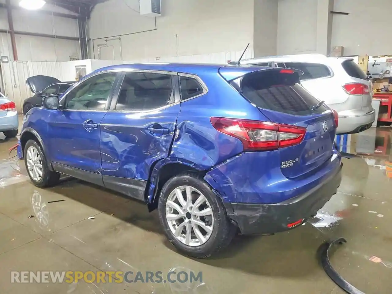 2 Photograph of a damaged car JN1BJ1AW2MW438877 NISSAN ROGUE 2021