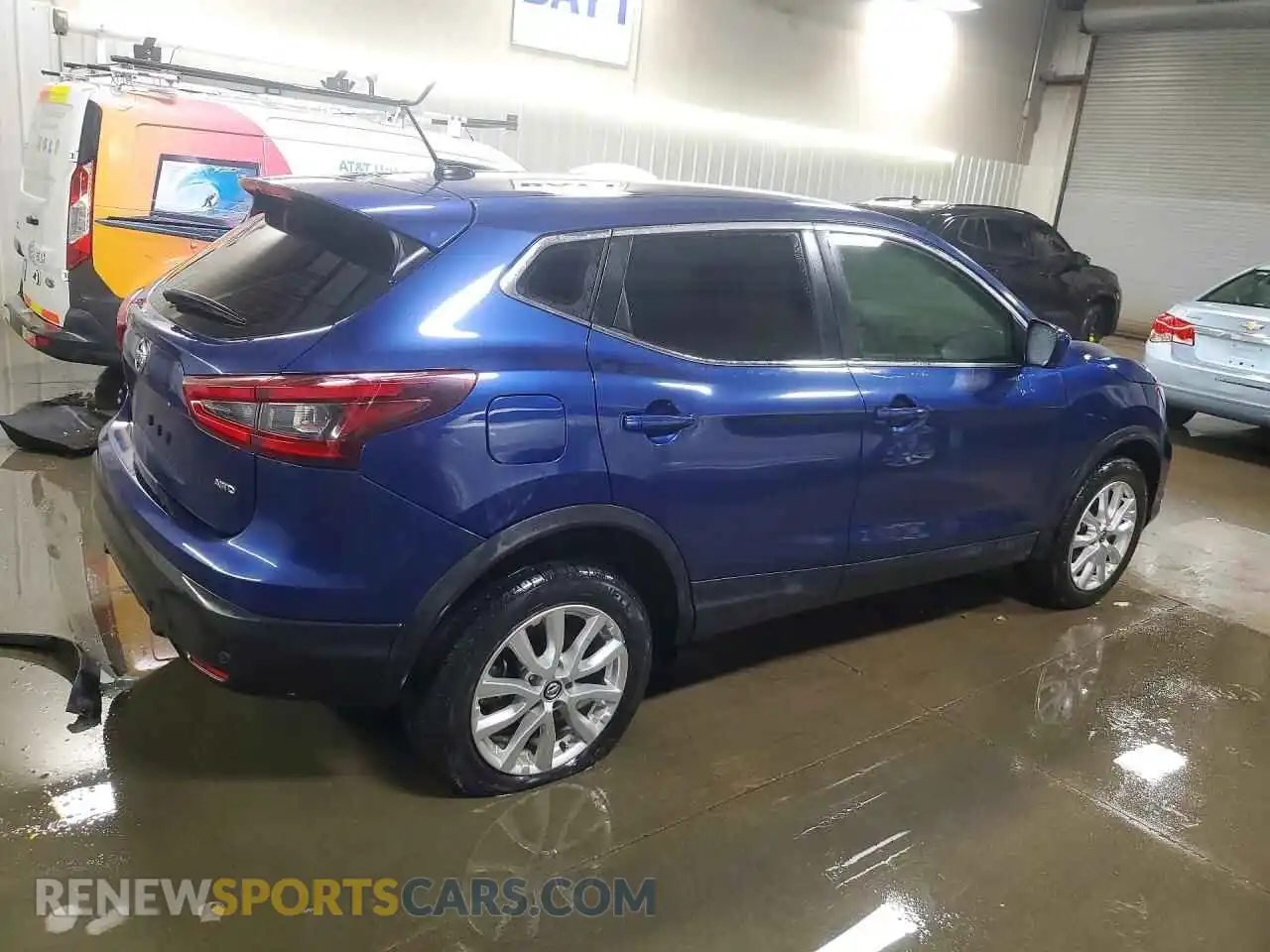3 Photograph of a damaged car JN1BJ1AW2MW438877 NISSAN ROGUE 2021