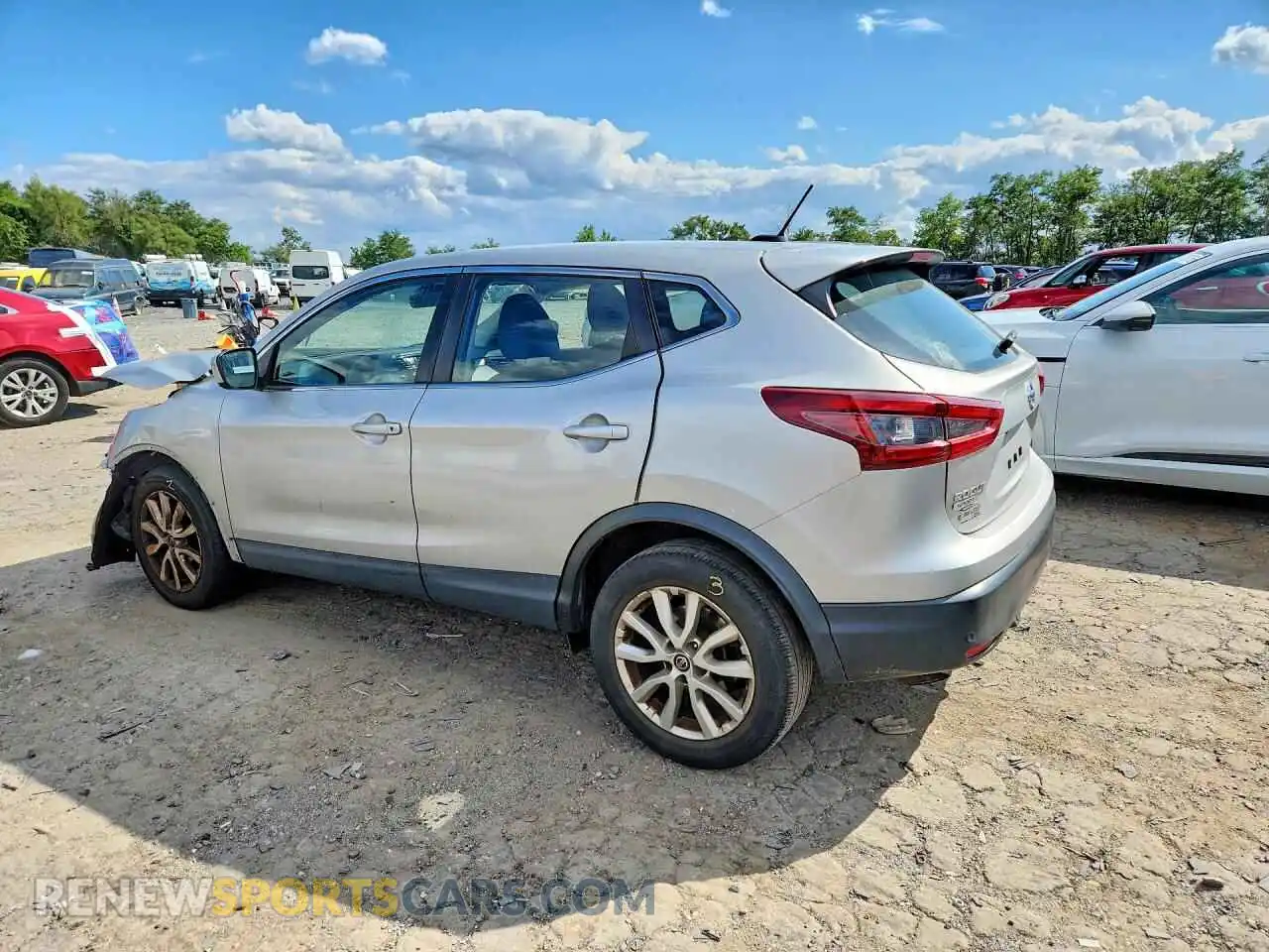 2 Photograph of a damaged car JN1BJ1AW2MW668791 NISSAN ROGUE 2021