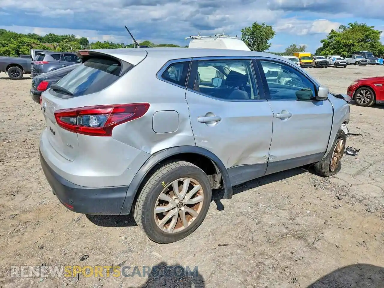 3 Photograph of a damaged car JN1BJ1AW2MW668791 NISSAN ROGUE 2021