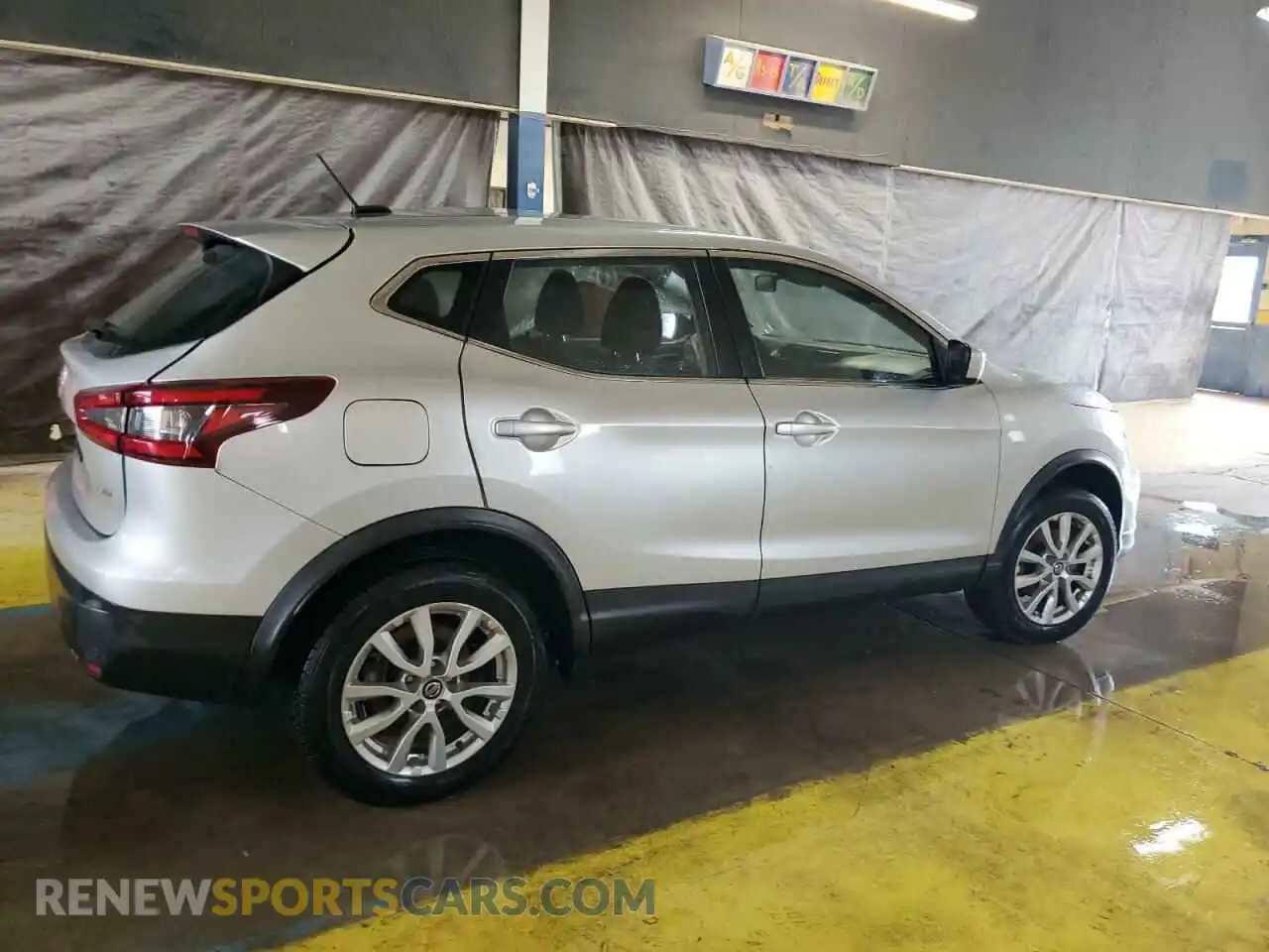 3 Photograph of a damaged car JN1BJ1AW3MW420131 NISSAN ROGUE 2021
