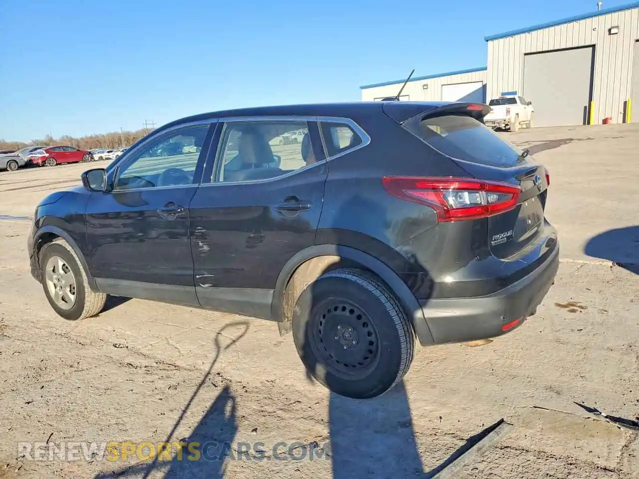 2 Photograph of a damaged car JN1BJ1AW3MW421392 NISSAN ROGUE 2021