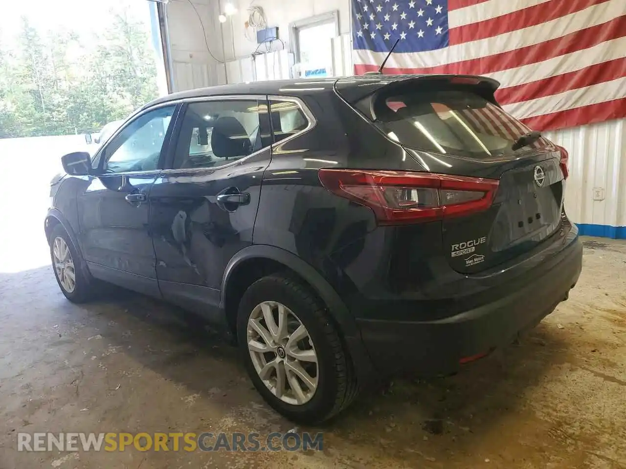 2 Photograph of a damaged car JN1BJ1AW3MW422901 NISSAN ROGUE 2021