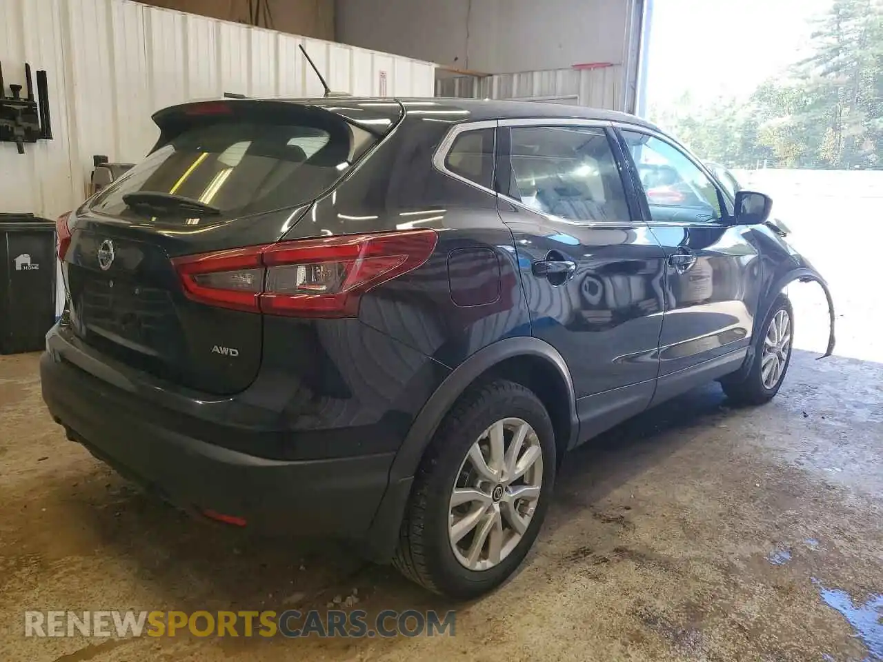 3 Photograph of a damaged car JN1BJ1AW3MW422901 NISSAN ROGUE 2021